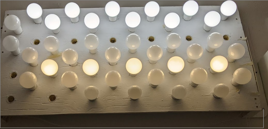 The false sun burning bright