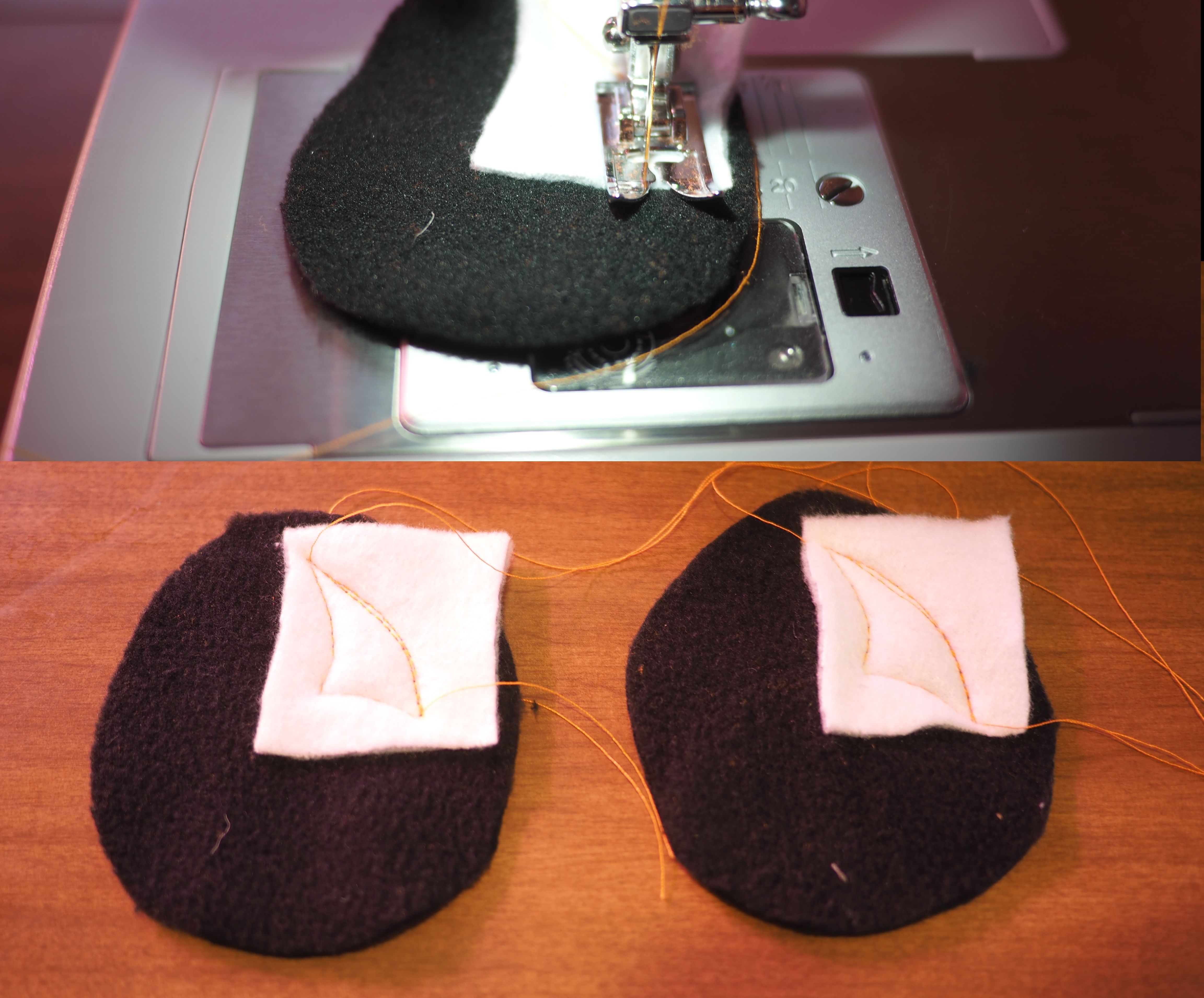 Ferris hat pattern step