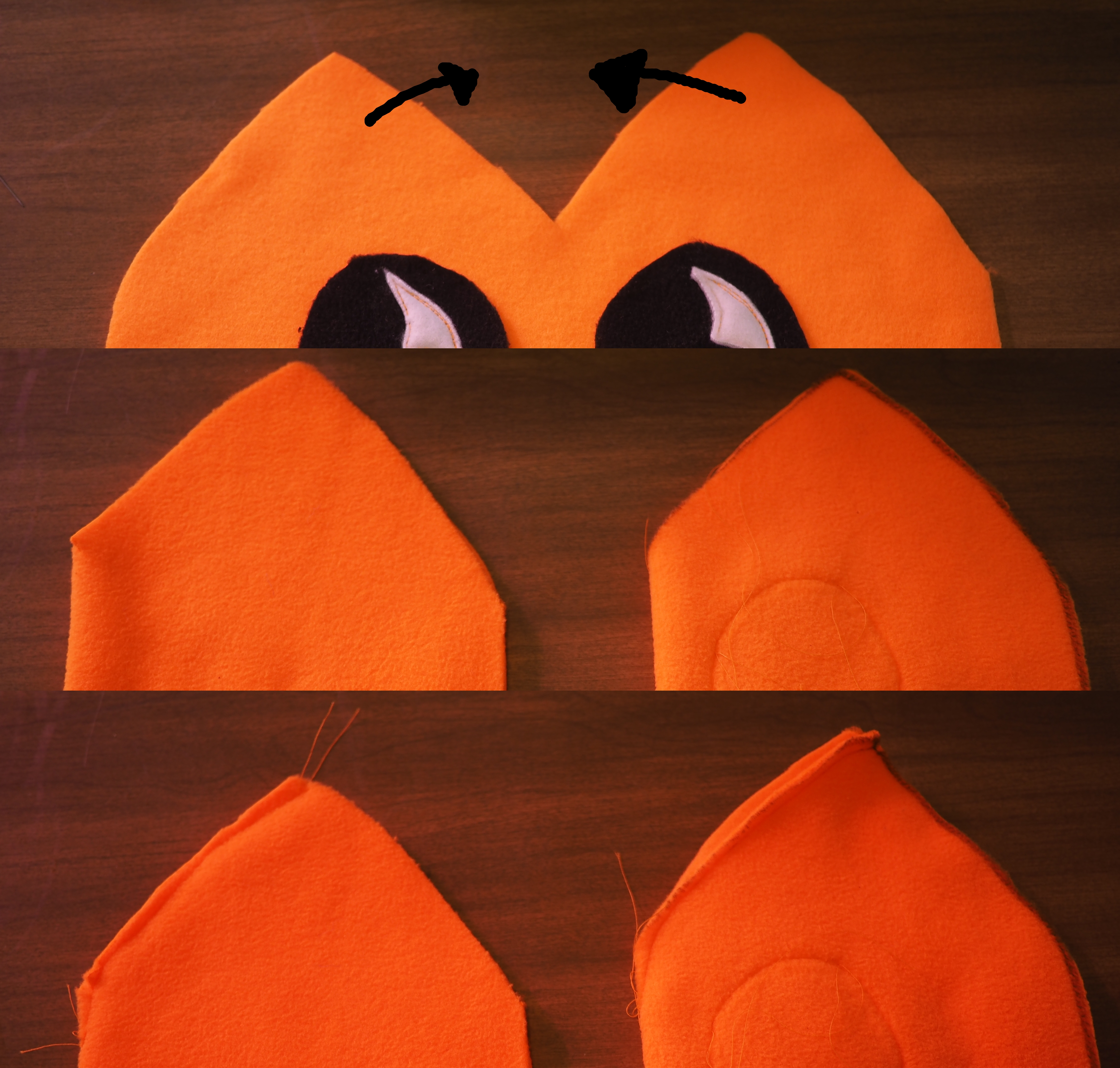 Ferris hat pattern step