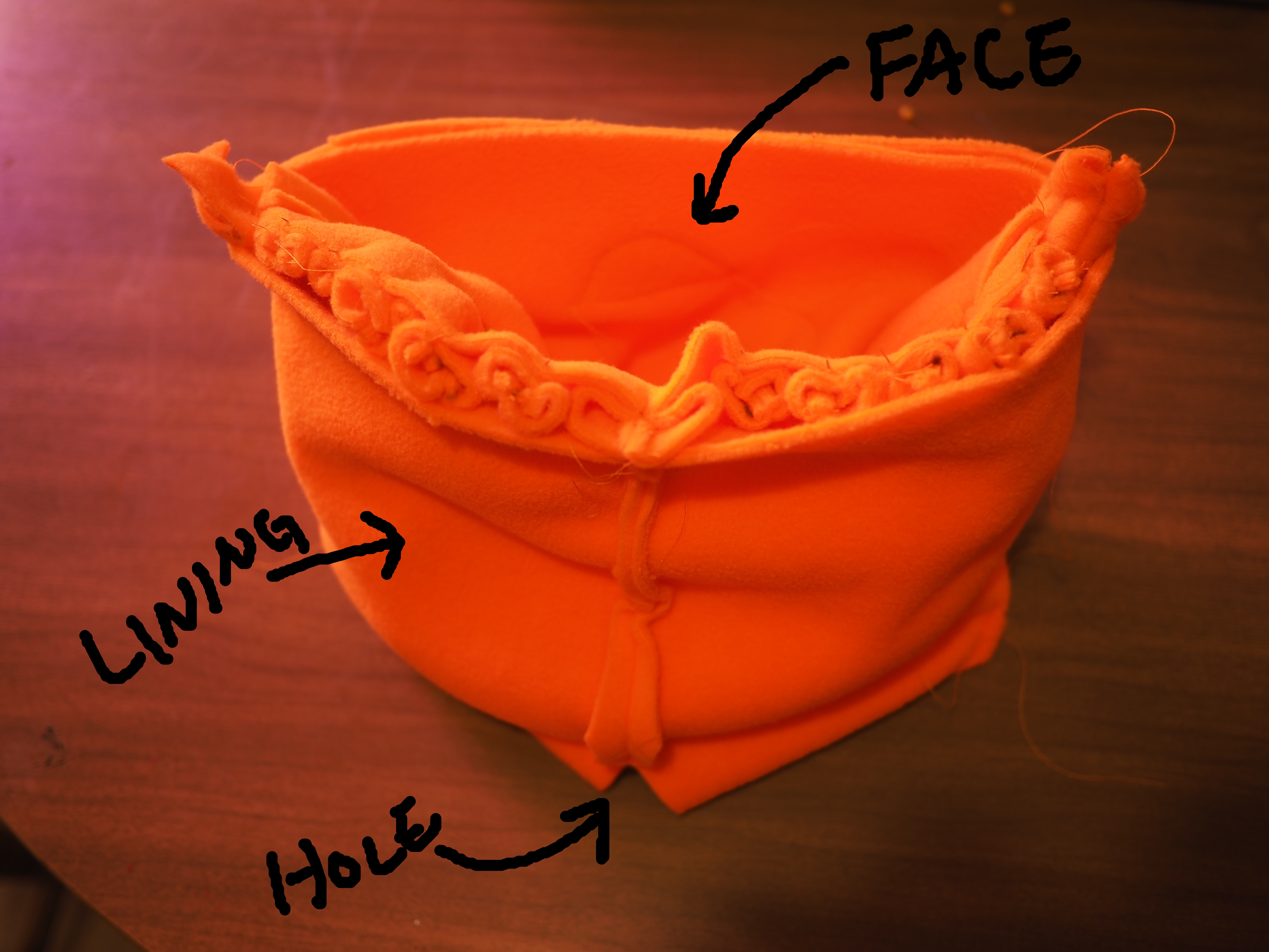 Ferris hat pattern step